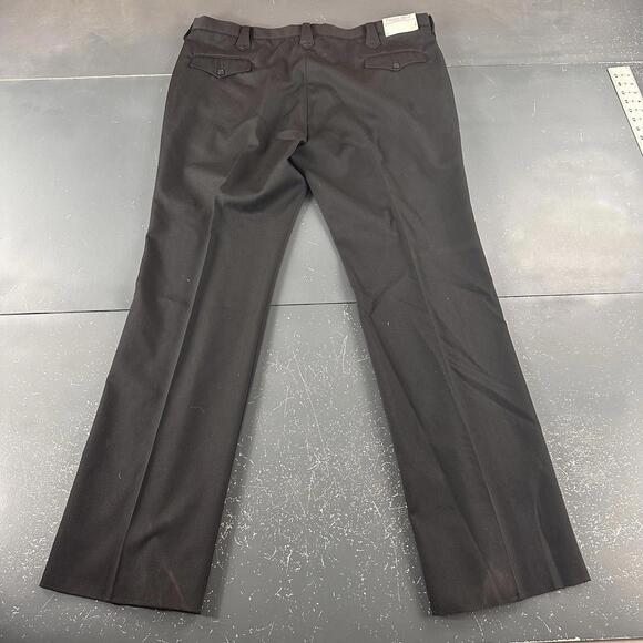 VTG Pagano West Pants Men 46 Black Western Unhemmed Ankle Wool 45" Waist NWT - Picture 8 of 9